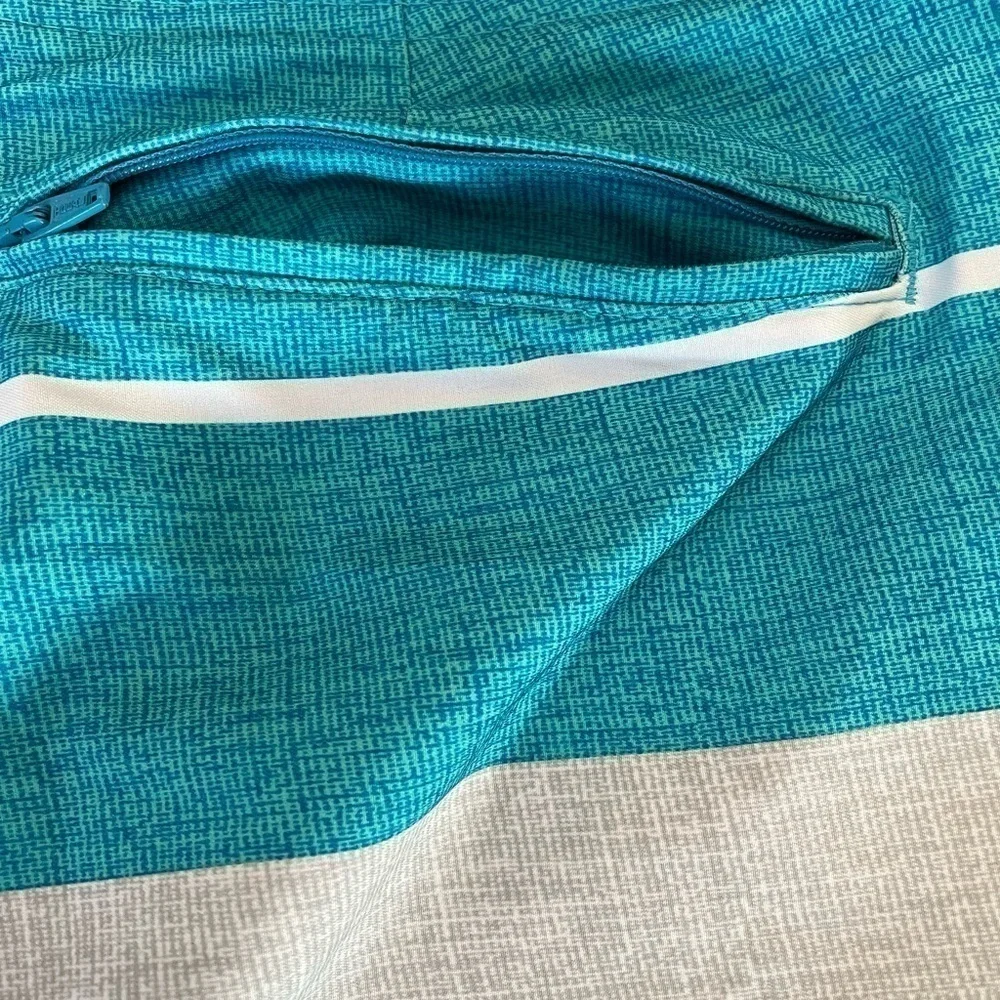 Old Navy California men’s blue and yellow Swim Board shorts Trunks size 38